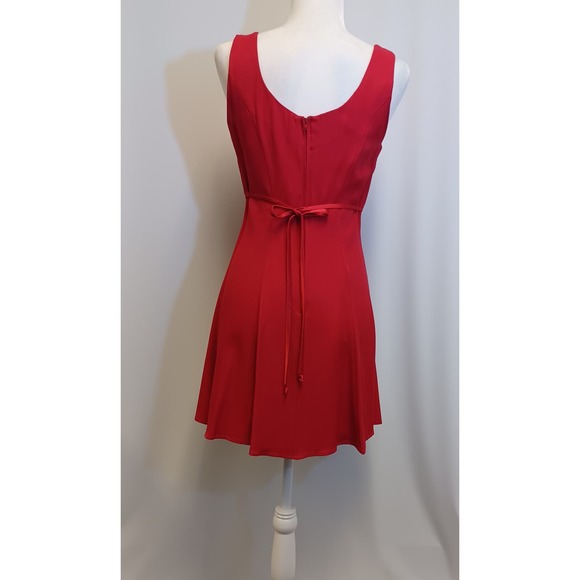 Vintage Red Dress Size 5/6 by All That Jazz - Great Fit! - Picture 10 of 10